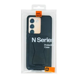 Nettech Vivo V30 Lite Uyumlu NT-N087 Arka Koruma Kılıf (Siyah) NT-115177