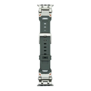 Nettech Apple Watch Series 10 46 mm Uyumlu Silikon Kordon (Yeşil) NT-112398