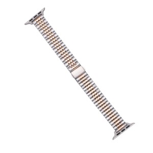 Nettech Apple Watch Seri 40/38 mm Uyumlu Metal Kordon (Rose Gold) NT-112483