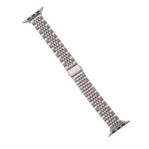 Nettech Apple Watch Seri 40/38 mm Uyumlu Metal Kordon (Gümüş) NT-112482