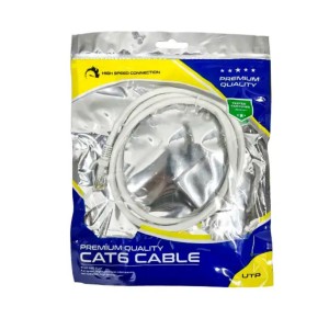 Rose RC-820-3 Plastik 300 Cm CAT6 3 Metre Ethernet Kablosu (Beyaz) NT-115516