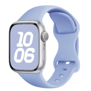 Nettech Apple Watch Seri 40/38 mm Uyumlu Silikon Kordon (Lila) NT-115458