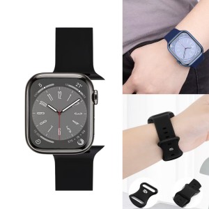 Nettech Apple Watch Seri 40/38 mm Uyumlu Silikon Kordon (Lila) NT-115458