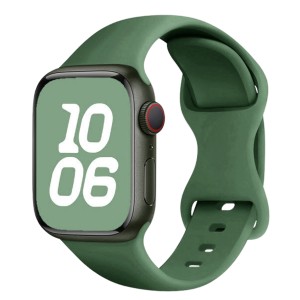 Nettech Apple Watch Seri 40/38 mm Uyumlu Silikon Kordon (Yeşil) NT-115456