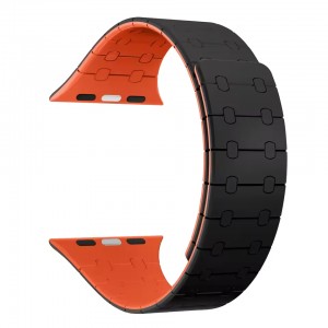 Nettech Apple Watch Seri 42/44 mm Uyumlu Silikon Kordon (Yeşil) NT-112541