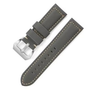 Nettech Apple Watch Series 10 46 mm Uyumlu Deri Kordon (Yeşil) NT-112472