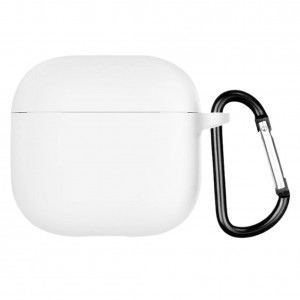 Nettech Apple Airpods 4 Uyumlu Sert Nano Arka Koruma Kılıf (Beyaz) NT-115501