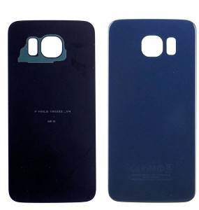 Teknonet Samsung Galaxy G920 S6 Uyumlu VR-5349 Batarya Kapağı (Lacivert) VR-5349