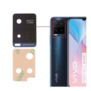 Teknonet Vivo Y21 Uyumlu Kamera Camı (Beyaz) NT-115608