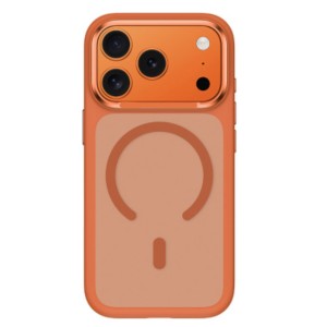 Nettech Apple iPhone 17 Pro Max Uyumlu NT-N092 Arka Koruma Kılıf (Kozmik Turuncu) NT-114900
