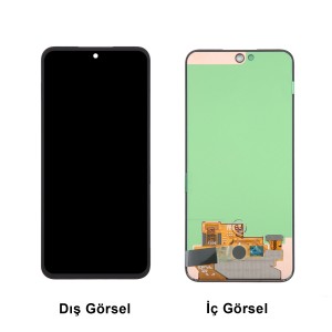 Teknonet Samsung Galaxy A55 Uyumlu Service Org Lcd+Dokunmatik (Siyah) NT-115724