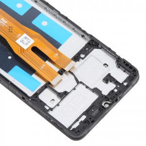 Teknonet Samsung Galaxy A06 Uyumlu Org Lcd+Dokunmatik+Çıtalı (Siyah) NT-115867