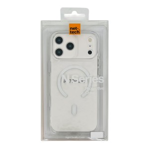 Nettech Apple iPhone 17 Pro Max Uyumlu NT-N096 Arka Koruma Kılıf (Beyaz) NT-114999