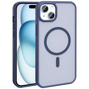Nettech Apple iPhone 15 Uyumlu NT-N085 Arka Koruma Kılıf (Mavi) NT-114231