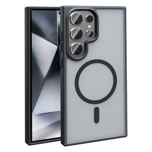Nettech Samsung Galaxy S22 Ultra Uyumlu NT-N085 Arka Koruma Kılıf (Siyah) NT-114244