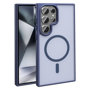 Nettech Samsung Galaxy S22 Ultra Uyumlu NT-N085 Arka Koruma Kılıf (Mavi) NT-114247