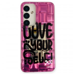 Nettech Samsung Galaxy S24 FE Uyumlu NT-N086 Arka Koruma Kılıf (Pembe) NT-114318