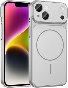 Nettech Apple iPhone 15 Uyumlu NT-N102 Arka Koruma Kılıf (Gri) NT-115620