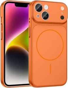 Nettech Apple iPhone 15 Uyumlu NT-N102 Arka Koruma Kılıf (Kozmik Turuncu) NT-115617