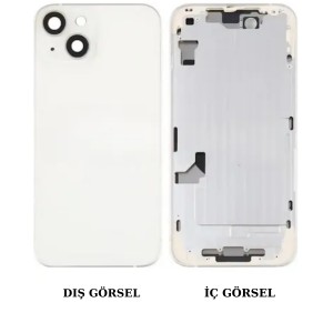 Teknonet Apple iPhone 14 Uyumlu Dolu Kasa (Beyaz) NT-116320