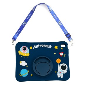 Nettech Apple iPad 10 Nesil 10.9 2022 Uyumlu Astronaut Seri Arka Koruma (Lacivert) NT-116344