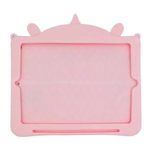 Nettech Apple iPad 7. Nesil 10.2 Inch Uyumlu Maskot Seri Arka Koruma (Pembe) NT-116381