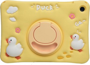 Nettech Samsung Galaxy A9 Uyumlu Maskot Duck Seri Arka Koruma (Sarı) NT-116370