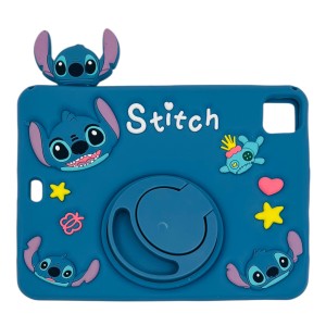 Nettech Apple iPad Pro 11 2024 Uyumlu Stitch Seri Arka Koruma (Mavi) NT-116362