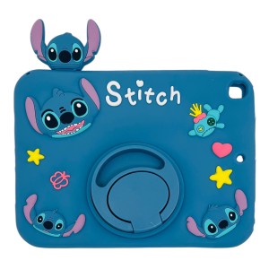 Nettech Apple iPad 7. Nesil 10.2 Inch Uyumlu Stitch Seri Arka Koruma (Mavi) NT-116357