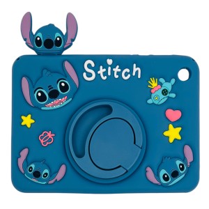 Nettech Lenovo Tab TB311FU Uyumlu Stitch Seri Arka Koruma (Mavi) NT-116365