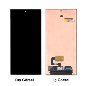 Teknonet Samsung Galaxy S23 Ultra Uyumlu Org Lcd+Dokunmatik (Siyah) NT-116400