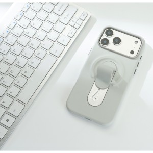 Nettech Apple iPhone 17 Pro Uyumlu NT-N095 Standlı Kartlık Arka Koruma Kılıf (Beyaz) NT-114974