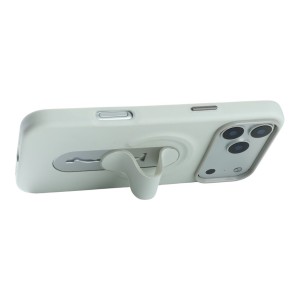 Nettech Apple iPhone 17 Pro Uyumlu NT-N095 Standlı Kartlık Arka Koruma Kılıf (Beyaz) NT-114974