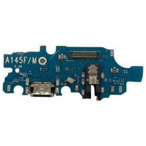 Teknonet Samsung Galaxy A14 4G Uyumlu Bordlu Şarj Soketi (Yeşil) NT-116611