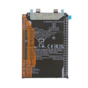 Teknonet Xiaomi Mi 13 Lite Uyumlu Teknonet BP4E 4450 MAh Batarya (Siyah) NT-116635