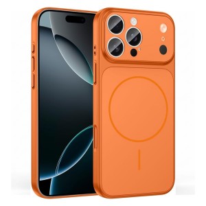 Nettech Apple iPhone 13 Pro Max Uyumlu NT-N102 Arka Koruma Kılıf (Turuncu) NT-116627