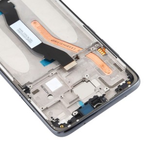 Teknonet Xiaomi Redmi Note 8 Pro Uyumlu Org Lcd+Dokunmatik+Çıtalı (Siyah) VR-20073