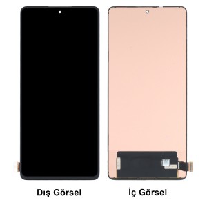 Teknonet Xiaomi Mi 11T Pro Uyumlu Org Lcd+Dokunmatik (Siyah) NT-98895