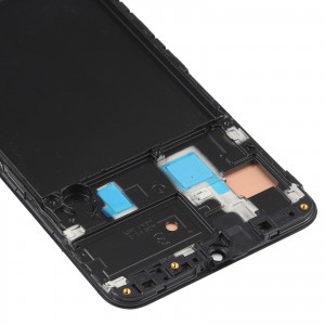 Teknonet Samsung Galaxy A30S Uyumlu Oled Lcd+Dokunmatik+Çıtalı (Siyah) NT-80455
