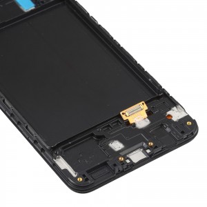 Teknonet Samsung Galaxy A30S Uyumlu Oled Lcd+Dokunmatik+Çıtalı (Siyah) NT-80455