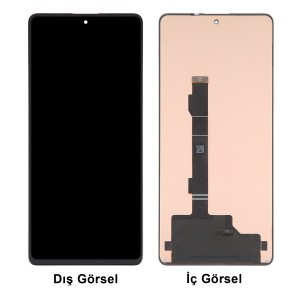 Teknonet Xiaomi Redmi Note 12 Pro 5G Uyumlu Org Lcd+Dokunmatik (Siyah) NT-108841