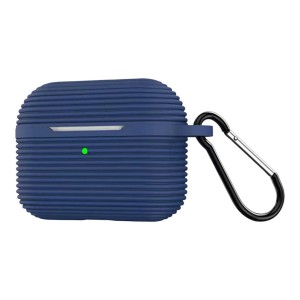 Nettech Apple Airpods Pro 3. Nesil Uyumlu Airpods Silikon Arka Koruma Kılıf (Lacivert) NT-116751