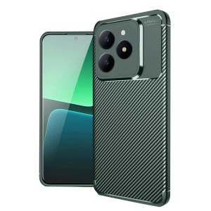 Nettech Realme C61 Uyumlu Focus Seri Arka Koruma Kılıf (Koyu Yeşil) NT-116717