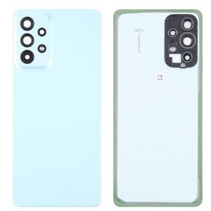 Teknonet Samsung Galaxy A73 4G Uyumlu Kamera Camlı Batarya Kapağı (Yeşil) NT-116781