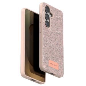 Nettech Samsung Galaxy S26 Plus Uyumlu Simli Arka Koruma Kılıf (Pembe) NT-116810