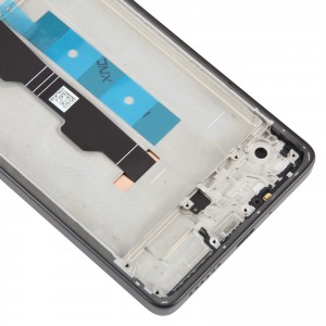 Teknonet Xiaomi Redmi Note 13 Pro 4G Uyumlu Org Lcd+Dokunmatik+Çıtalı (Siyah) NT-116790