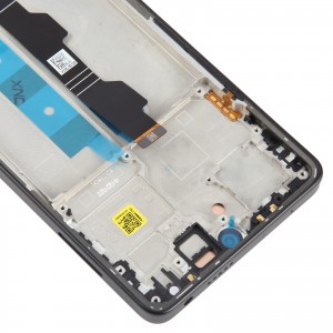 Teknonet Xiaomi Redmi Note 13 Pro 4G Uyumlu Org Lcd+Dokunmatik+Çıtalı (Siyah) NT-116790