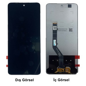 Teknonet Omix X600 Uyumlu Org Lcd+Dokunmatik+Çıtalı (Siyah) NT-116892