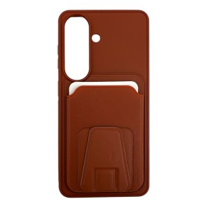 Nettech Samsung Galaxy S26 Uyumlu NT-N087 Arka Koruma Kılıf (Kahverengi) NT-116970