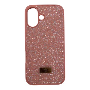 Nettech Apple iPhone 16 Uyumlu Crystal Seri Arka Koruma Kılıf (Pembe) NT-117059